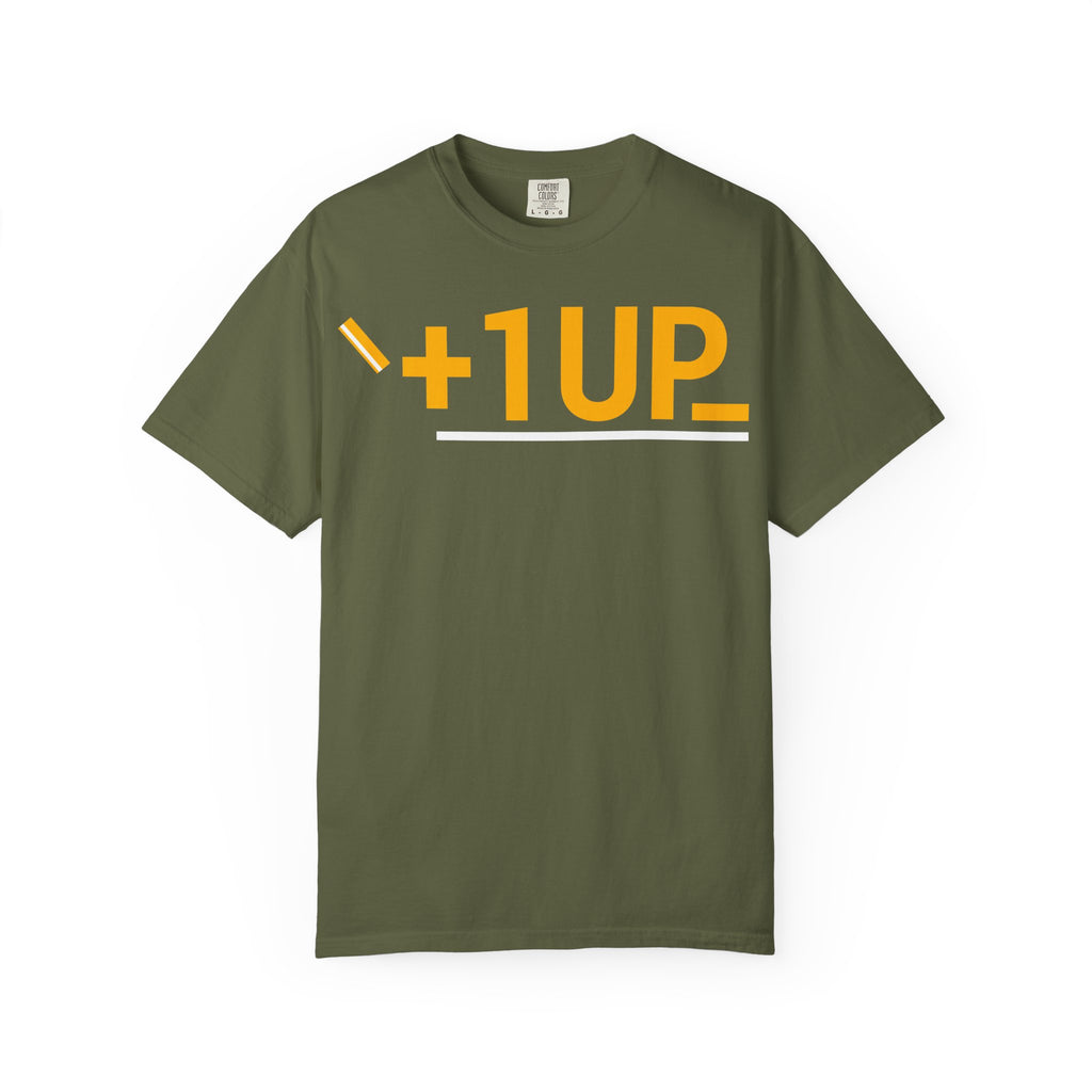 SHFT Designs +1UP Unisex Garment-Dyed T-shirt