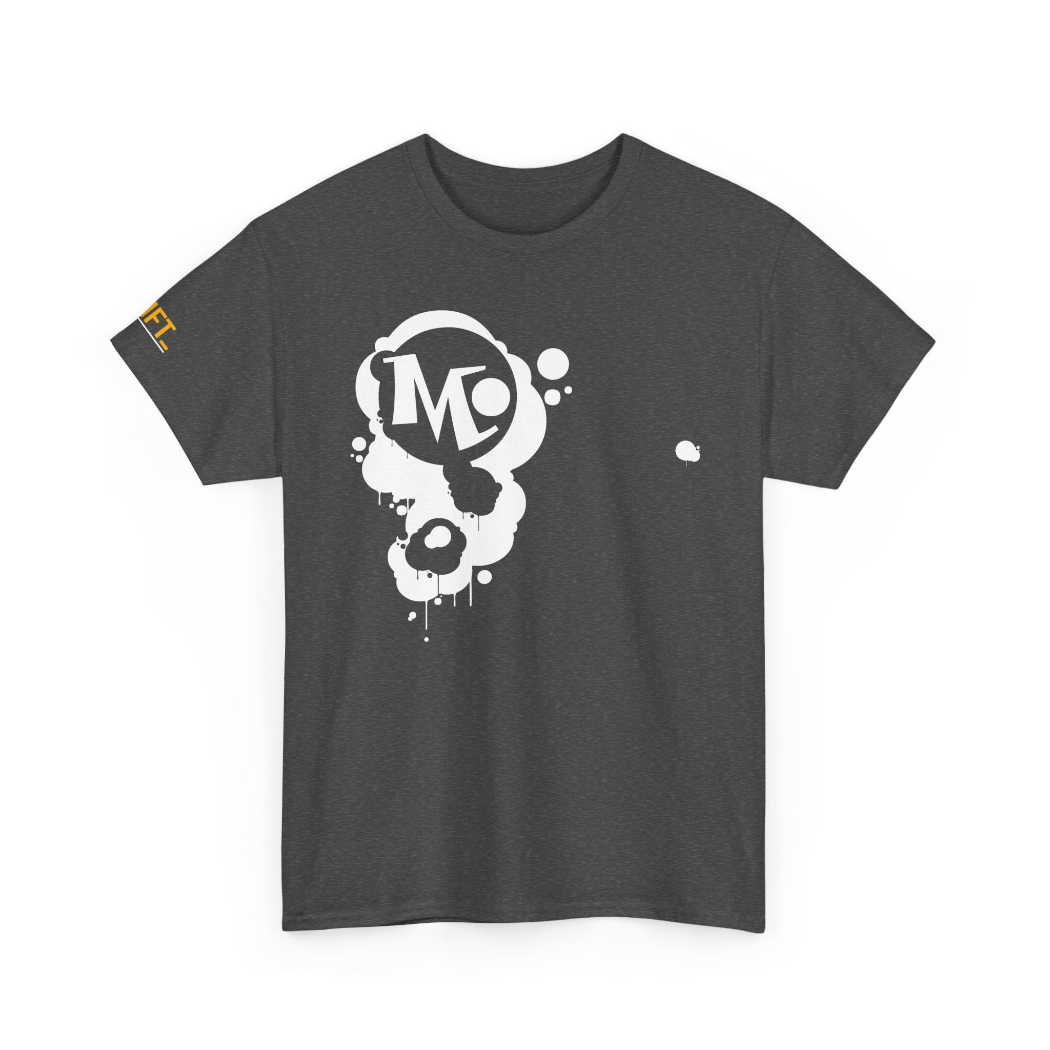 Microdahts Follow the Light Paint Logo Unisex Tee, Streetwear T-Shirt, Graphic Cotton Shirt, Casual Wear, Gift for Art Lovers, Unique Fashion Statement