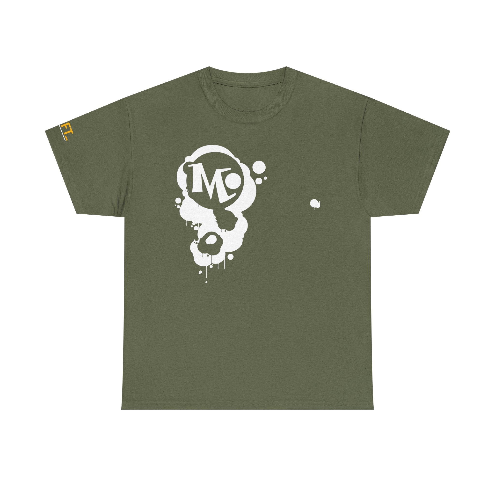 Microdahts Follow the Light Paint Logo Unisex Tee, Streetwear T-Shirt, Graphic Cotton Shirt, Casual Wear, Gift for Art Lovers, Unique Fashion Statement