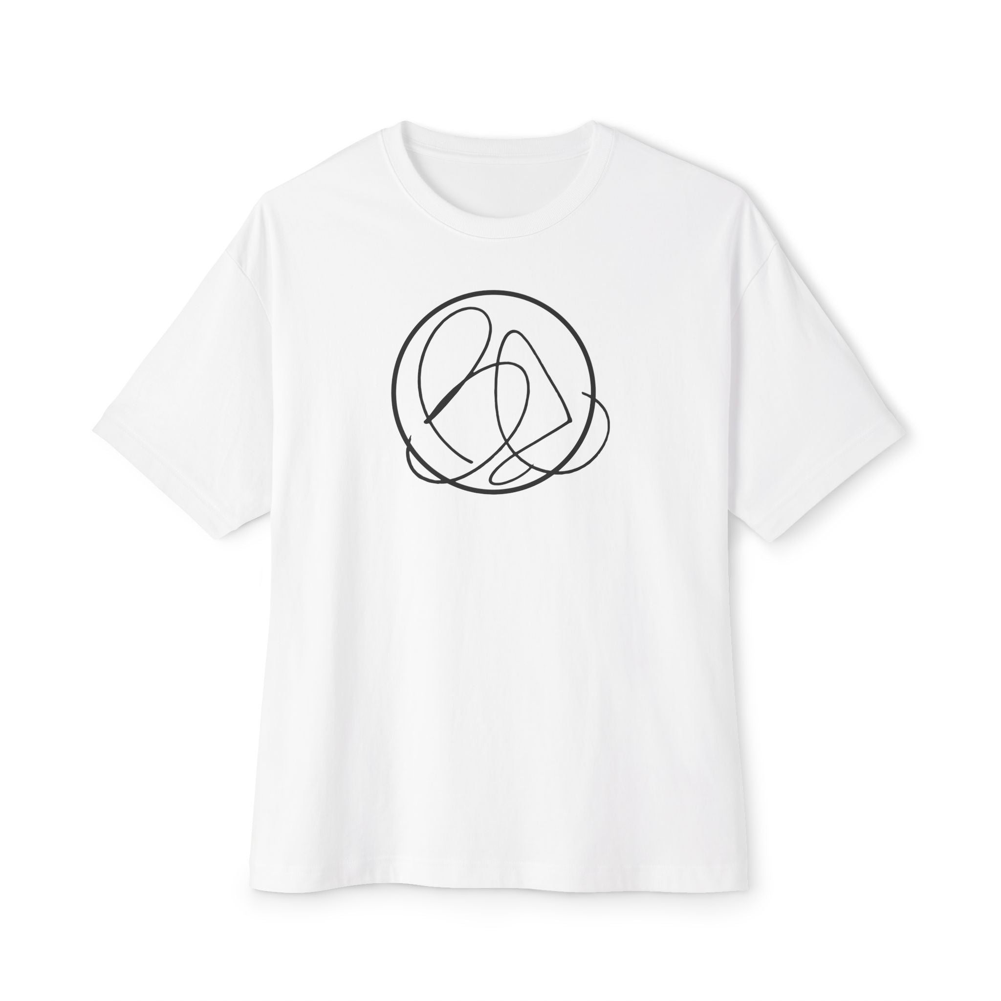 Brother Eroc Be Logo Unisex Oversized Boxy Tee, Casual Top, Graphic T-Shirt, Streetwear, Gift for Her, Summer Fashion