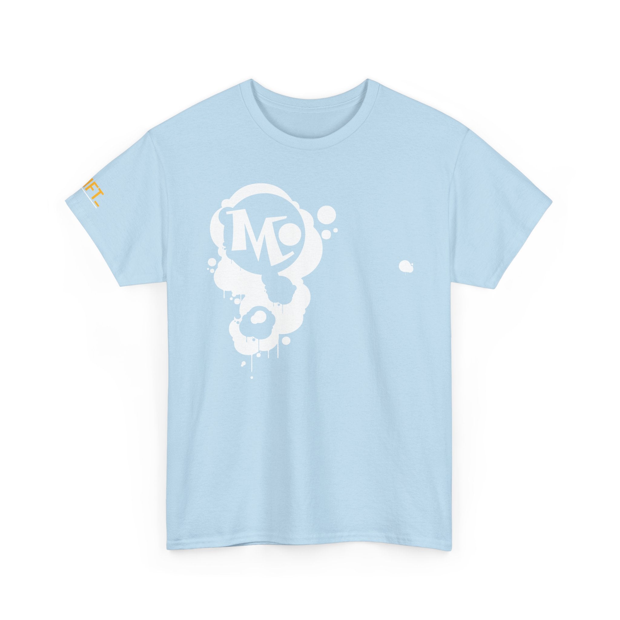 Microdahts Follow the Light Paint Logo Unisex Tee, Streetwear T-Shirt, Graphic Cotton Shirt, Casual Wear, Gift for Art Lovers, Unique Fashion Statement