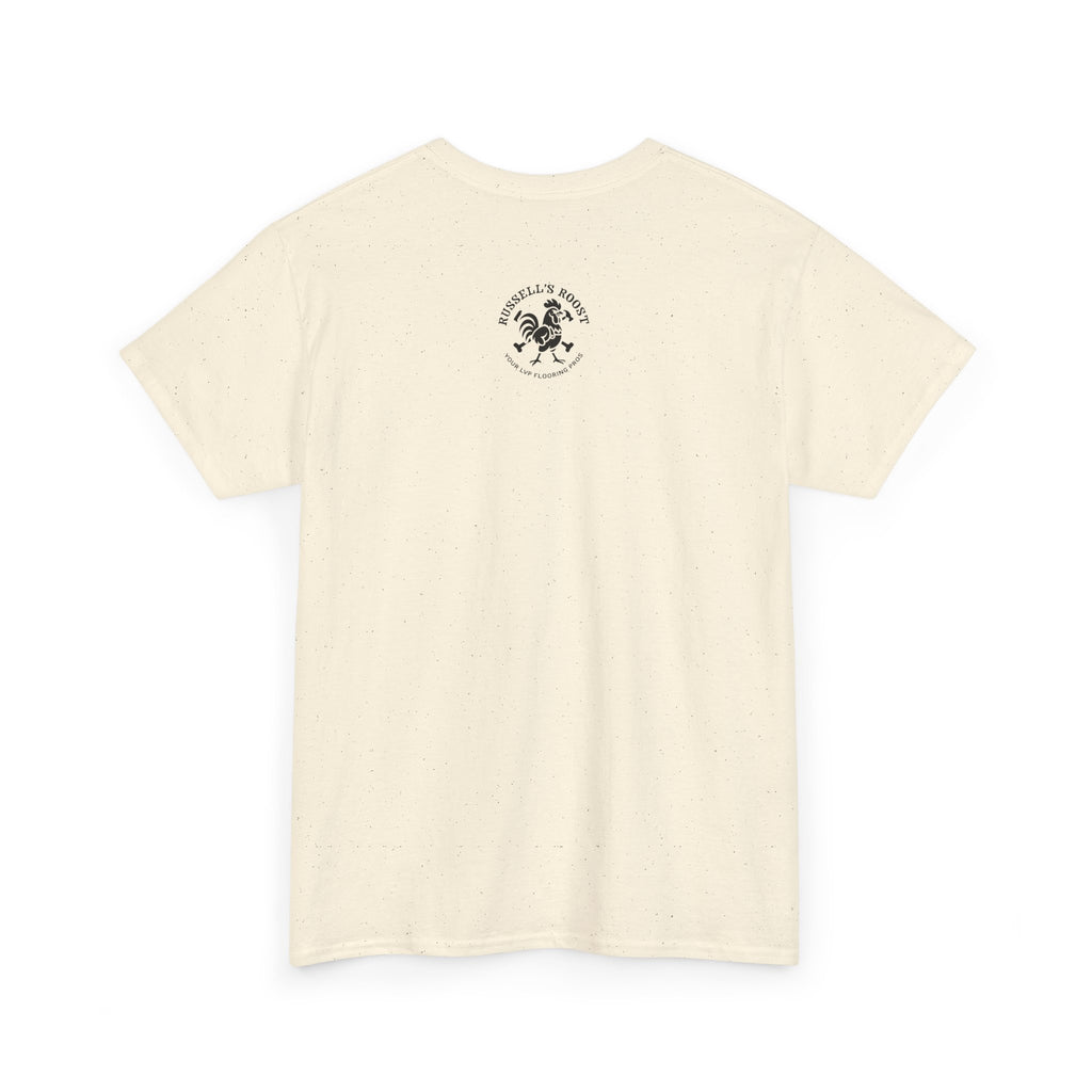 Hammered Rooster Graphic Tee, Unisex Heavy Cotton T-Shirt, Vintage Animal Print Shirt, Farmhouse Style Apparel, Casual Gift for Men and Women