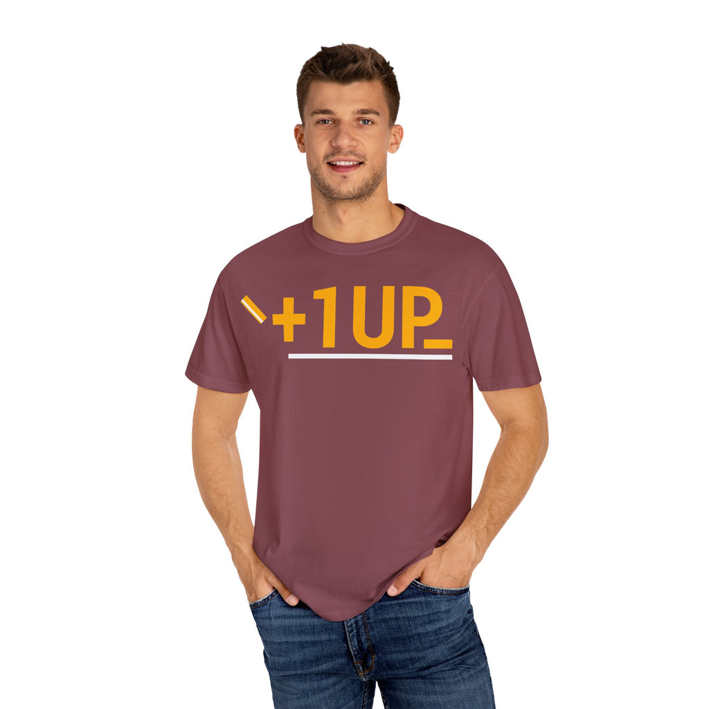 SHFT Designs +1UP Unisex Garment-Dyed T-shirt