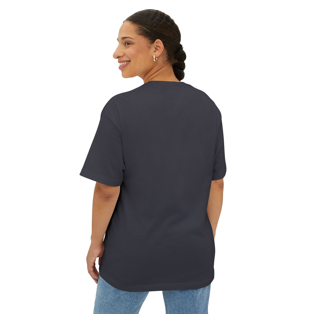 Oversized Tee - Brother Eroc White Logo Design