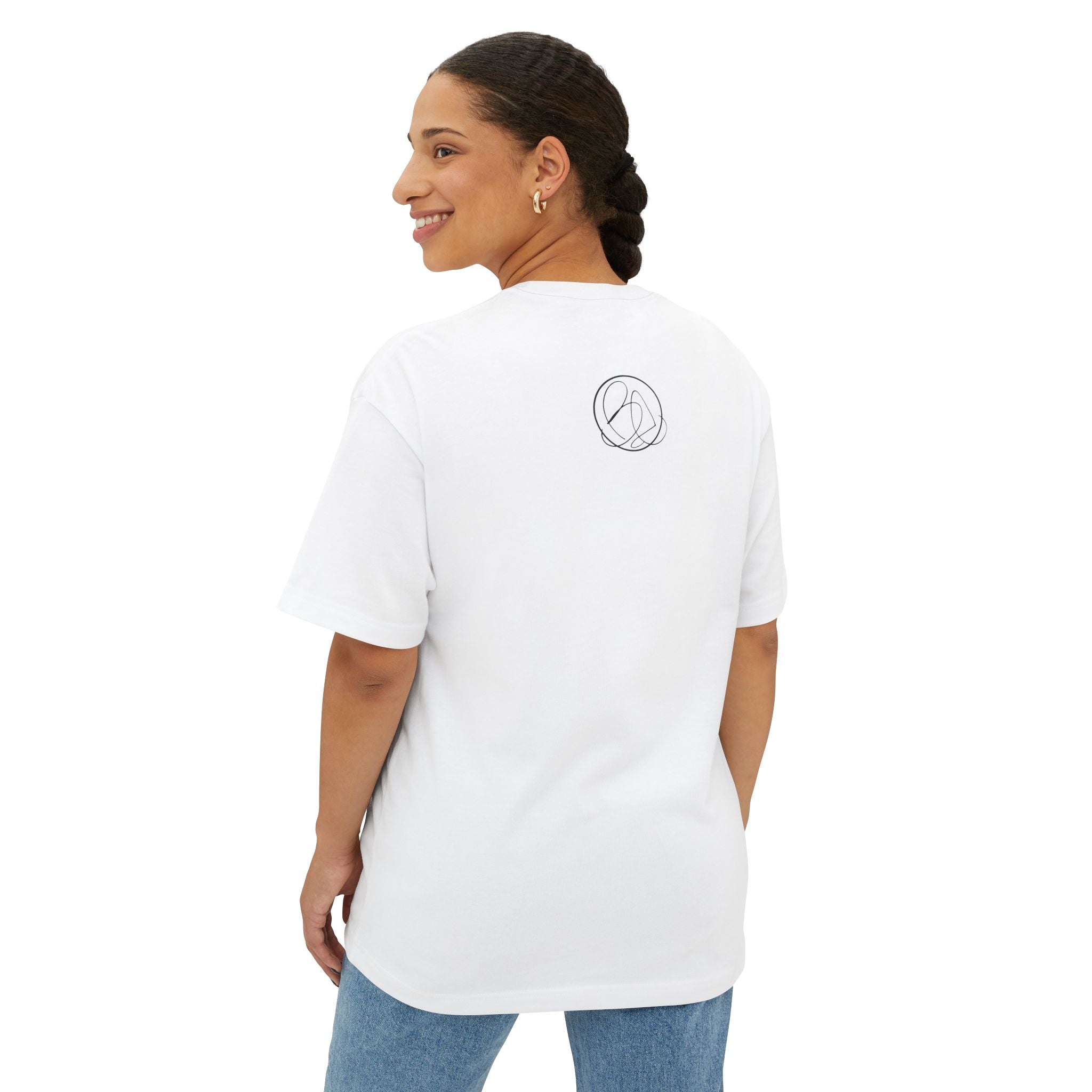 Brother Eroc Be Logo Unisex Oversized Boxy Tee, Casual Top, Graphic T-Shirt, Streetwear, Gift for Her, Summer Fashion