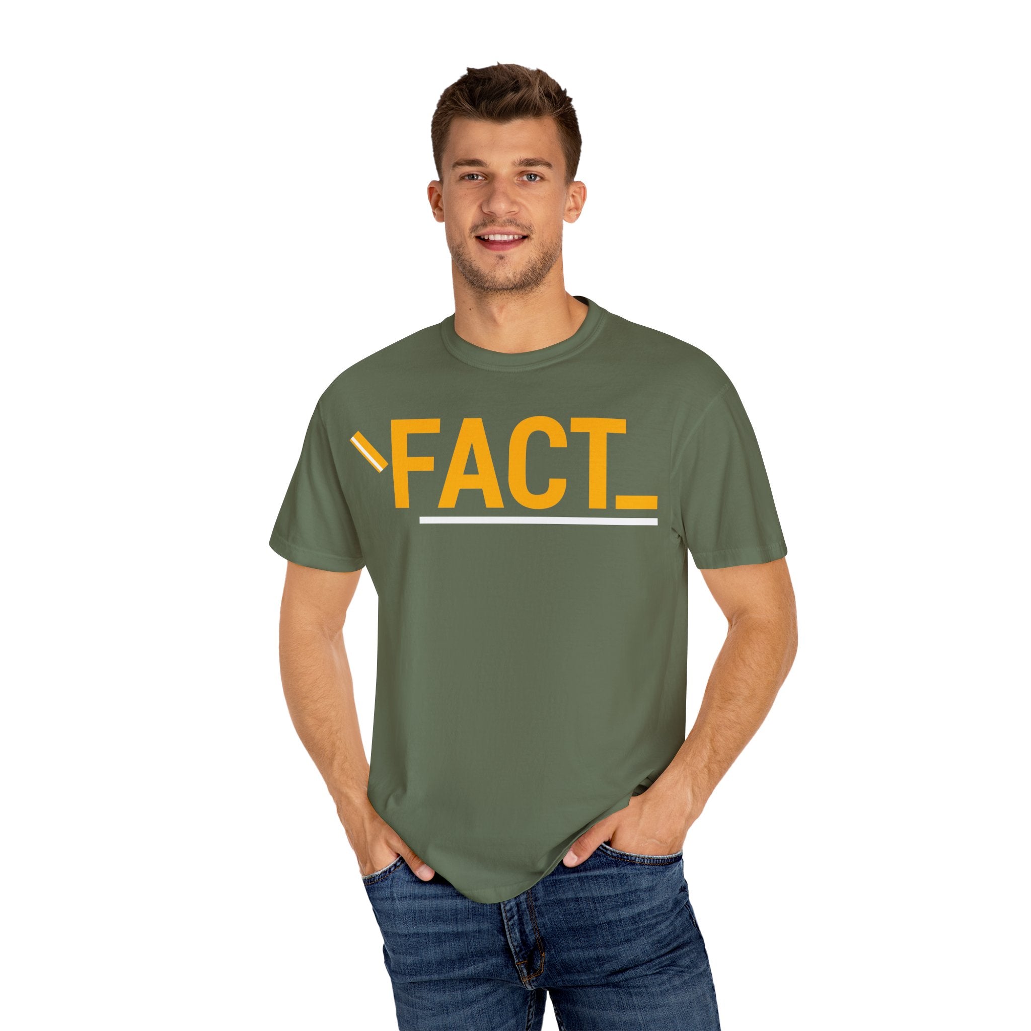 SHFT Designs Fact Graphic Tee for Trendsetters, Statement Shirt, Unisex Apparel, Perfect for Gifting, Everyday Wear, Festival Style