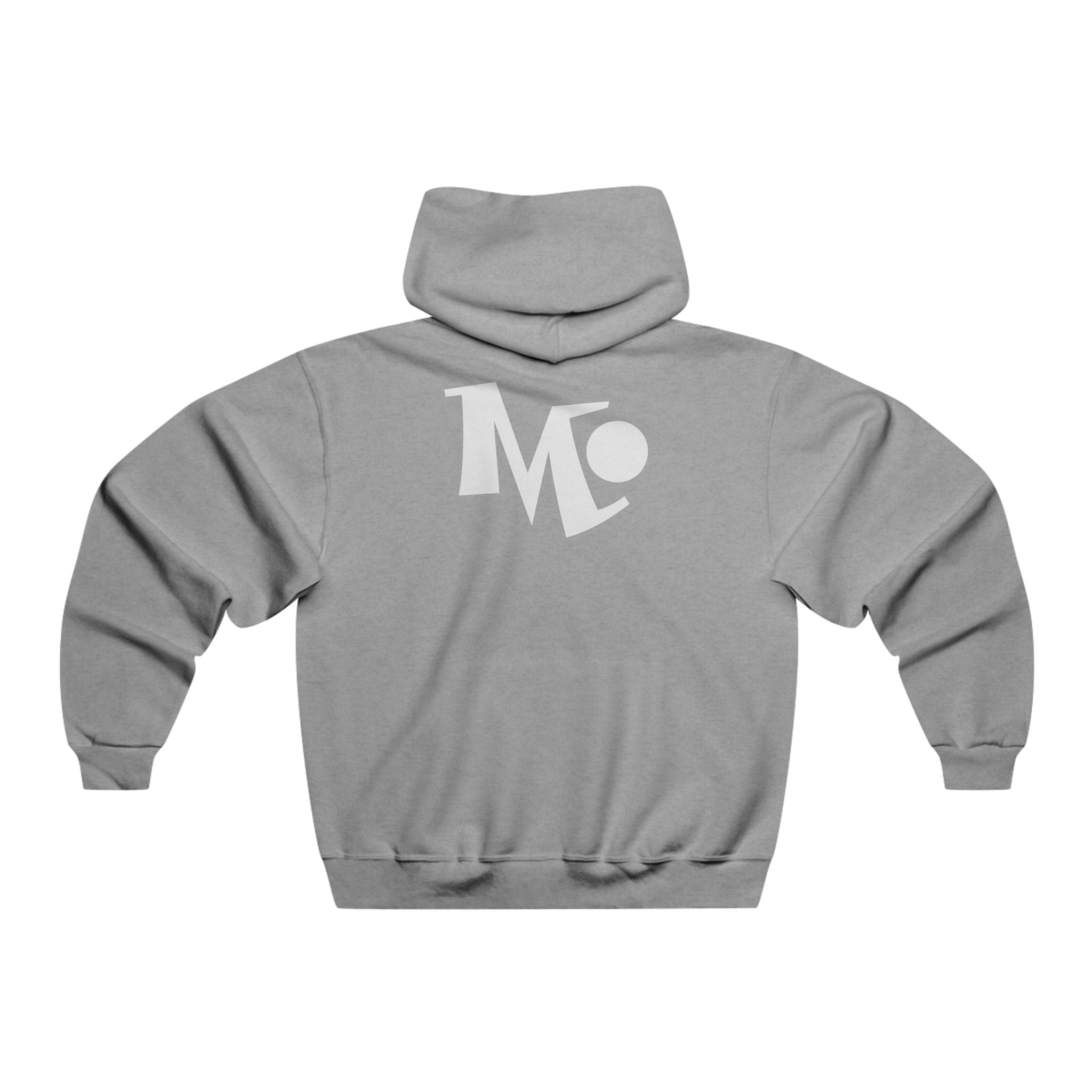 Microdahts Follow the Light Paint Logo Men's NUBLEND® Graphic Hoodie, Stylish Pullover for Comfort, Casual Wear, Streetwear, Perfect Gift for Birthdays and Holidays