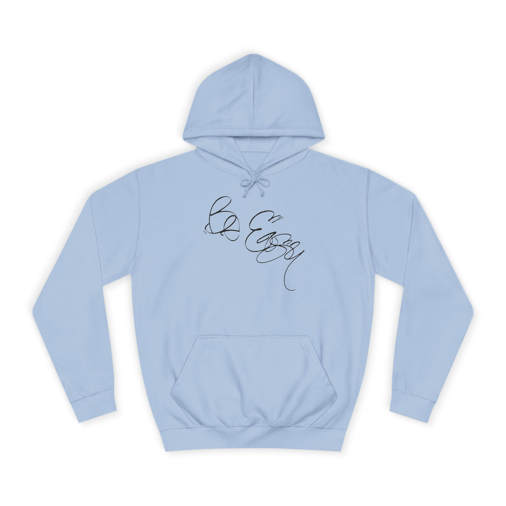 Graffiti Hand Style Unisex Hoodie - Be Easy Black Lettering Design