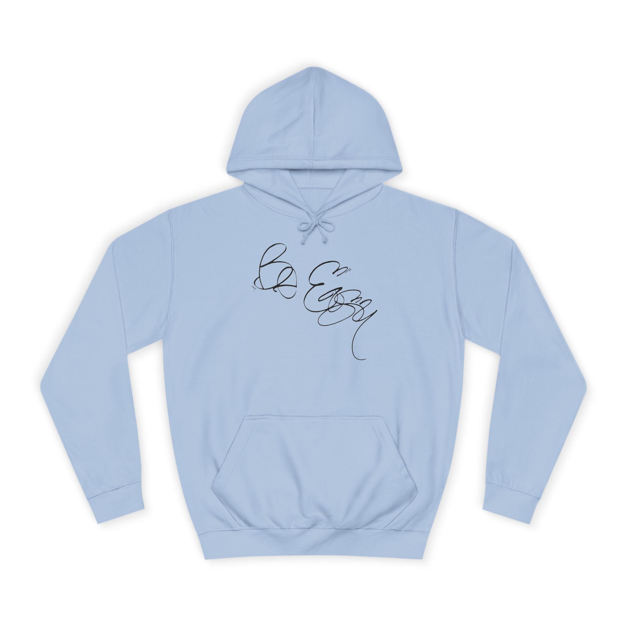 Graffiti Hand Style Unisex Hoodie - Be Easy Black Lettering Design