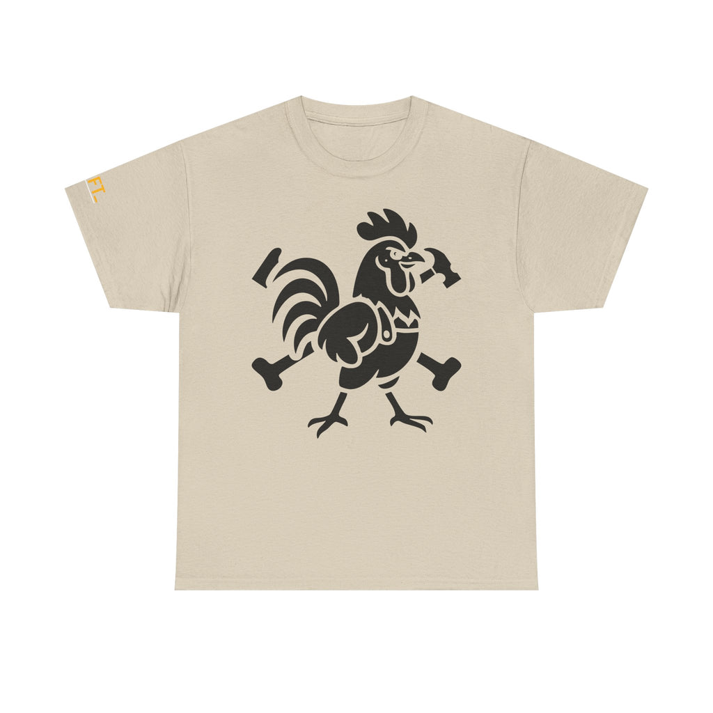 Rustic Rooster Tee - Unisex Heavy Cotton Shirt for Farm Lovers, Gifts for Men and Women, Country Life Apparel, Unique Farmhouse Style, [...]