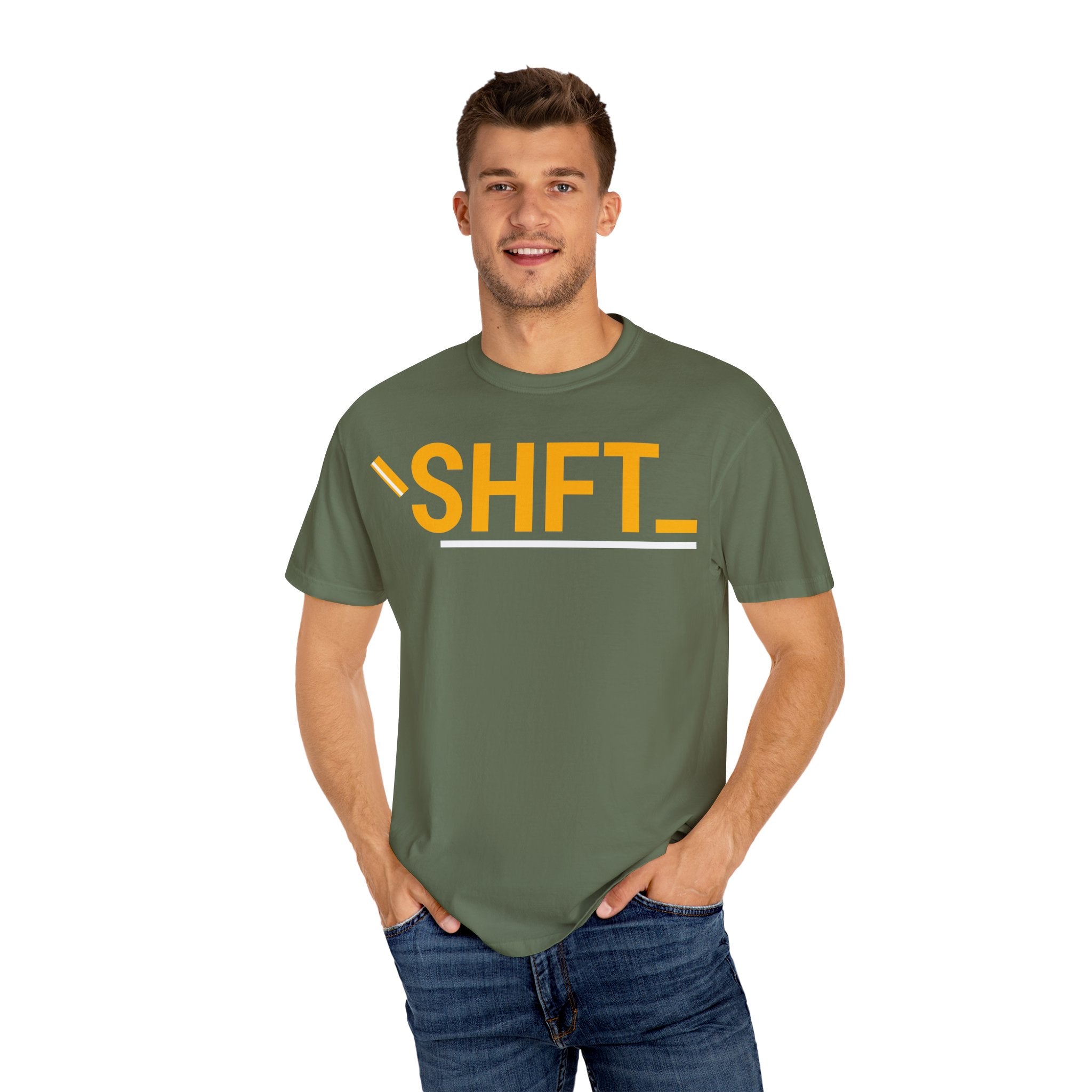 SHFT Designs Logo Minimalist Shift T-Shirt, Casual Wear, Unisex Fashion, Gift for Him/Her, Trendy Statement Tee