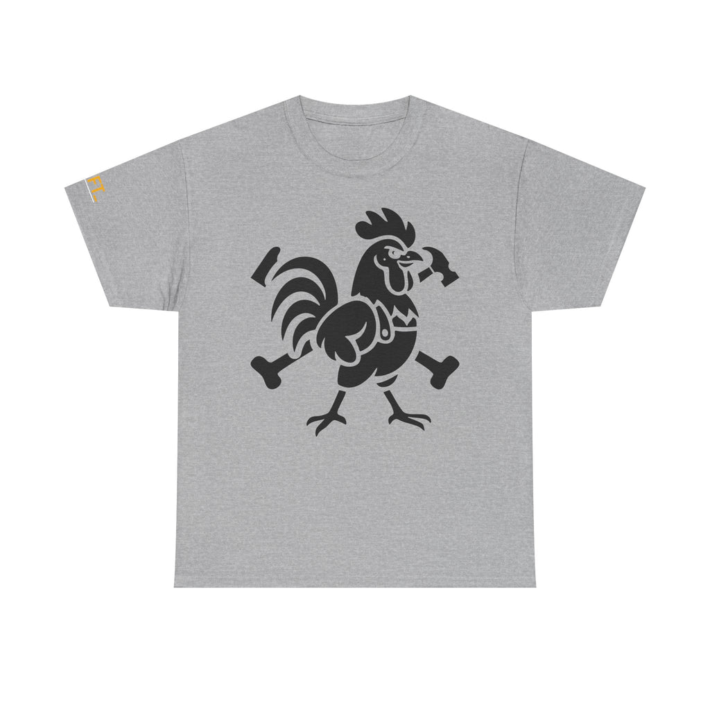 Rustic Rooster Tee - Unisex Heavy Cotton Shirt for Farm Lovers, Gifts for Men and Women, Country Life Apparel, Unique Farmhouse Style, [...]