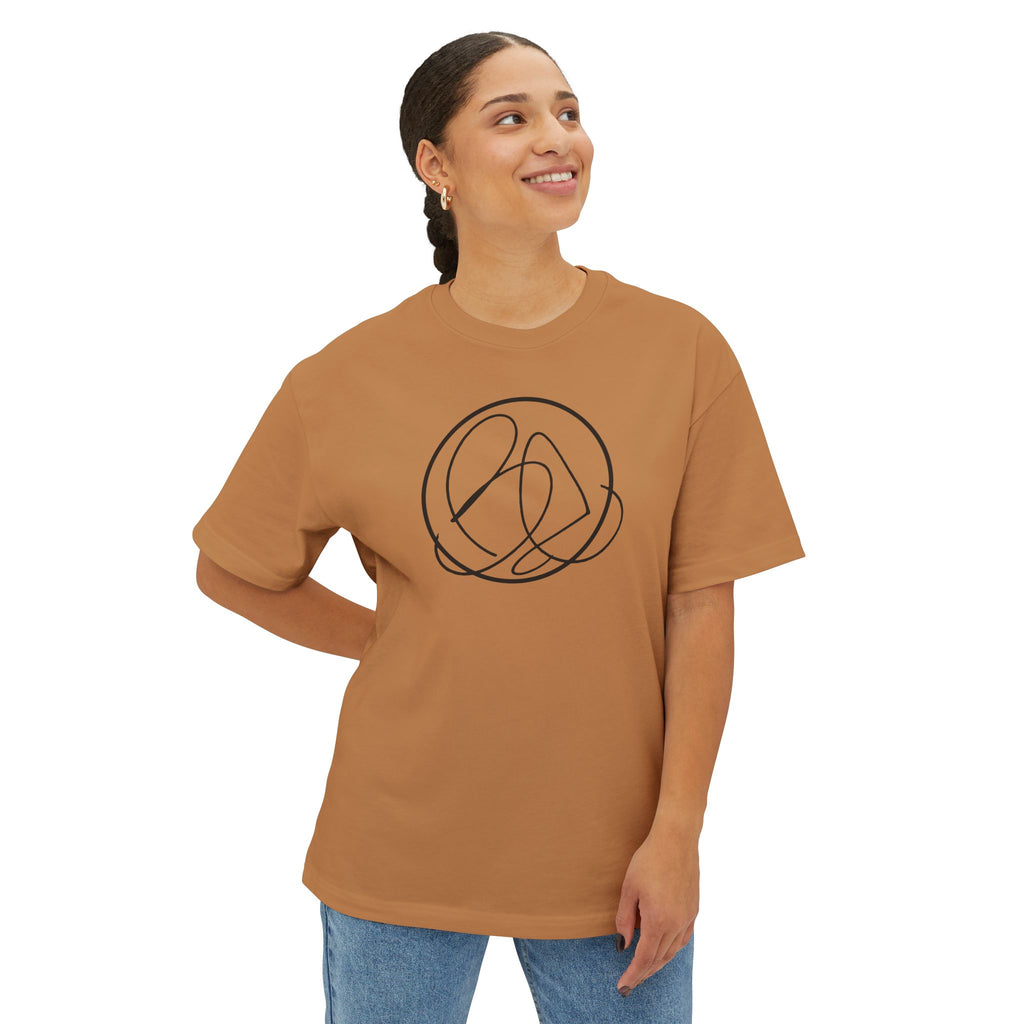 Brother Eroc Be Logo Unisex Oversized Boxy Tee, Casual Top, Graphic T-Shirt, Streetwear, Gift for Her, Summer Fashion