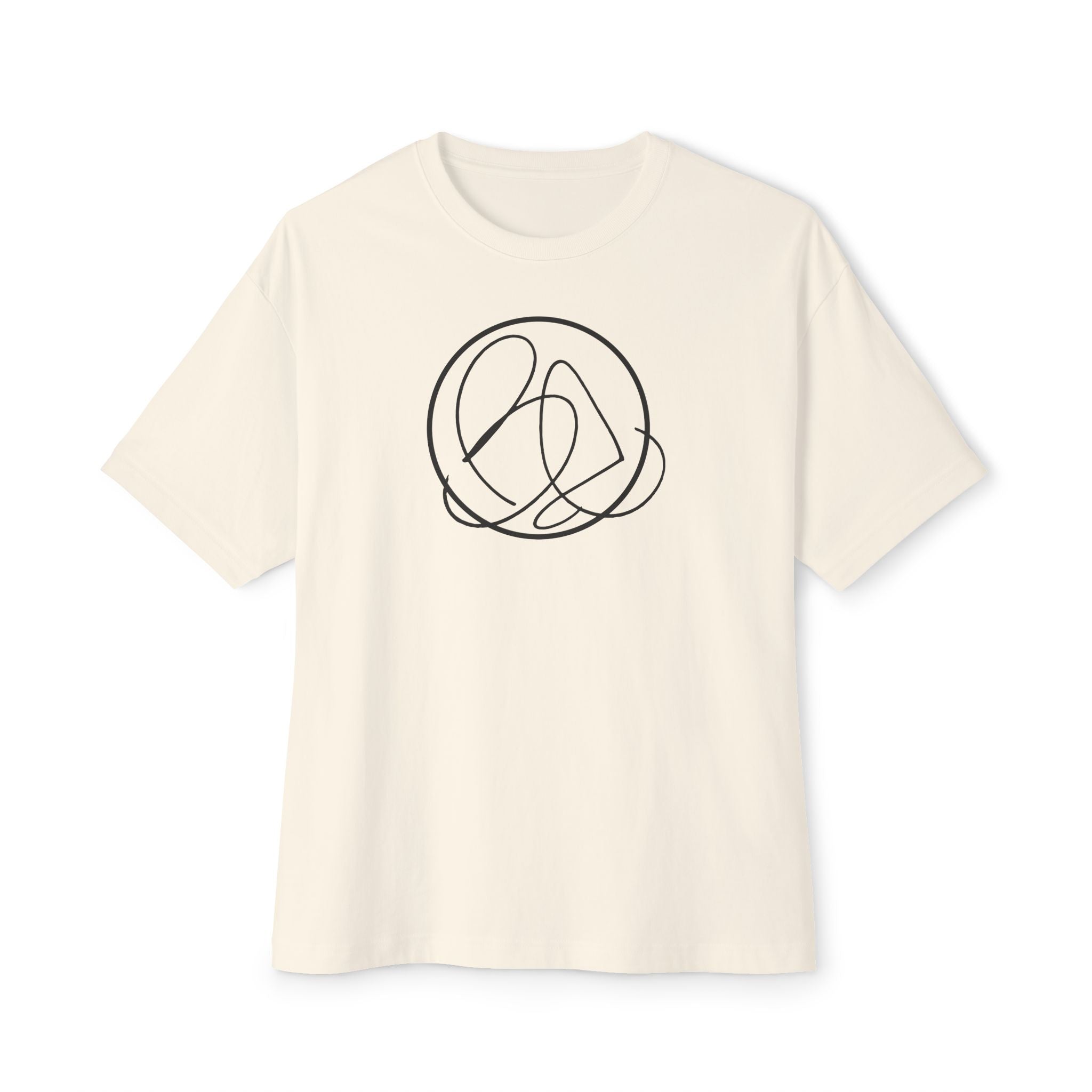Brother Eroc Be Logo Unisex Oversized Boxy Tee, Casual Top, Graphic T-Shirt, Streetwear, Gift for Her, Summer Fashion