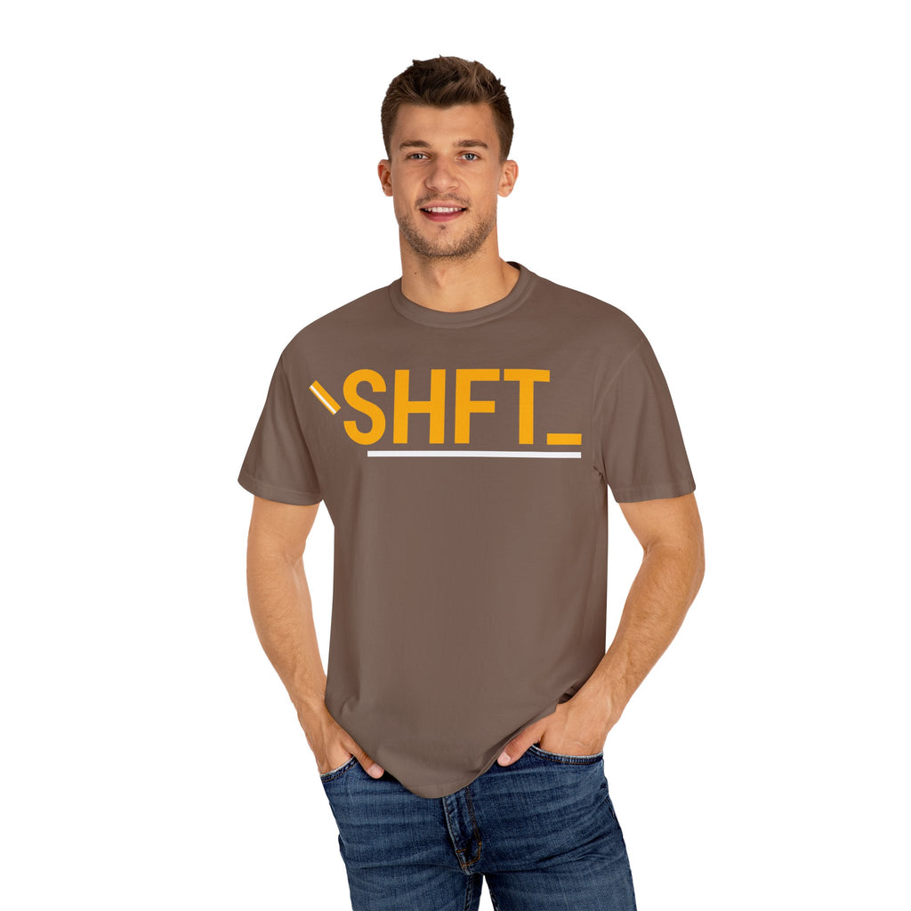 SHFT Designs Logo Minimalist Shift T-Shirt, Casual Wear, Unisex Fashion, Gift for Him/Her, Trendy Statement Tee