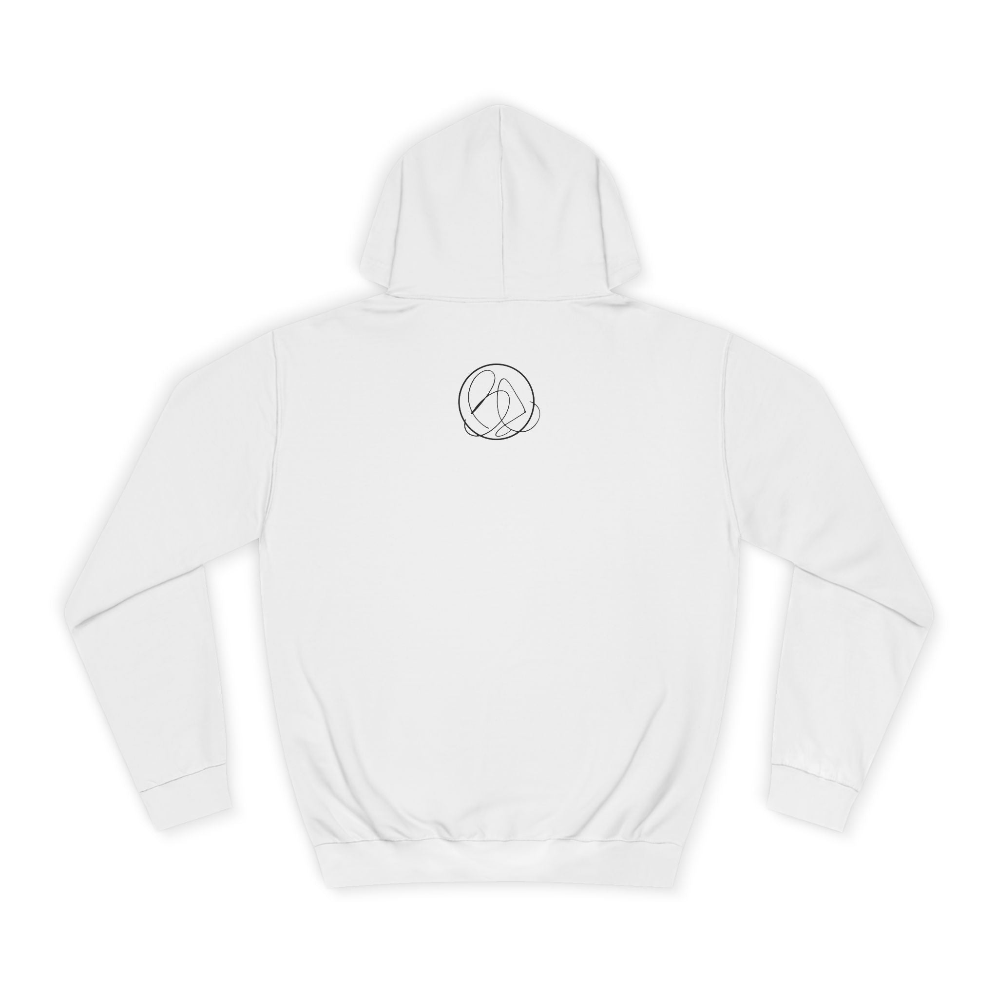 Graffiti Hand Style Unisex Hoodie - Be Easy Black Lettering Design
