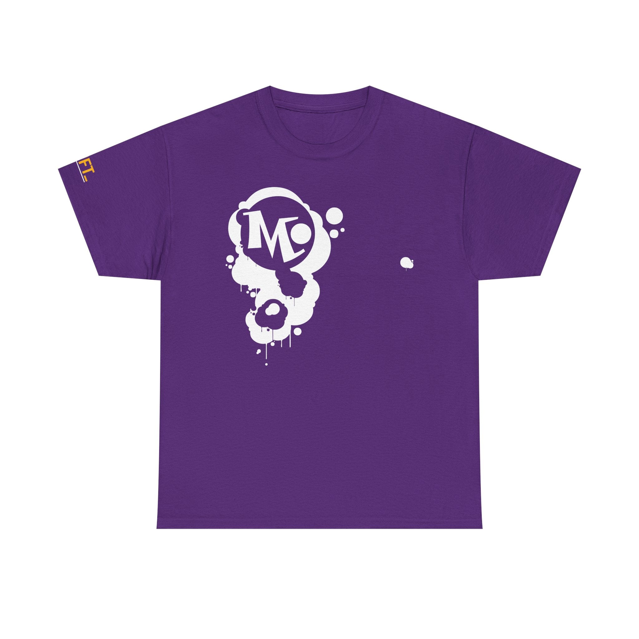 Microdahts Follow the Light Paint Logo Unisex Tee, Streetwear T-Shirt, Graphic Cotton Shirt, Casual Wear, Gift for Art Lovers, Unique Fashion Statement