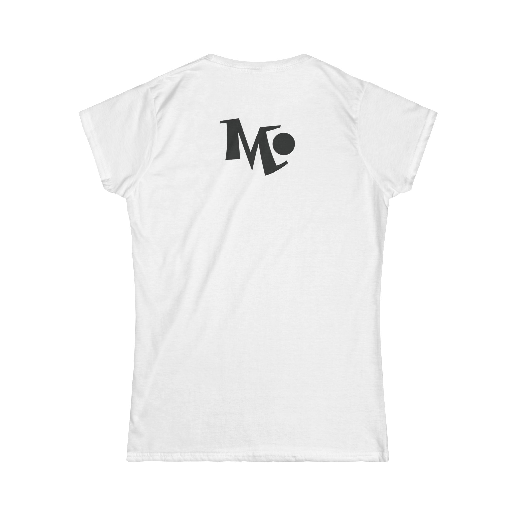 Microdahts Paint Black Logo Women's Graphic Tee, Casual Wear, Street Style, Gift for Her, Art Lovers, Summer Fashion