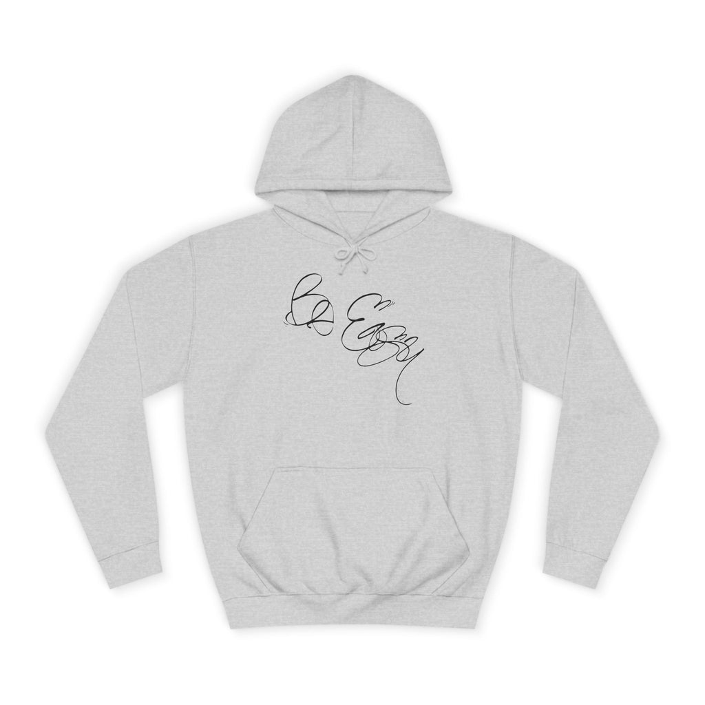 Graffiti Hand Style Unisex Hoodie - Be Easy Black Lettering Design