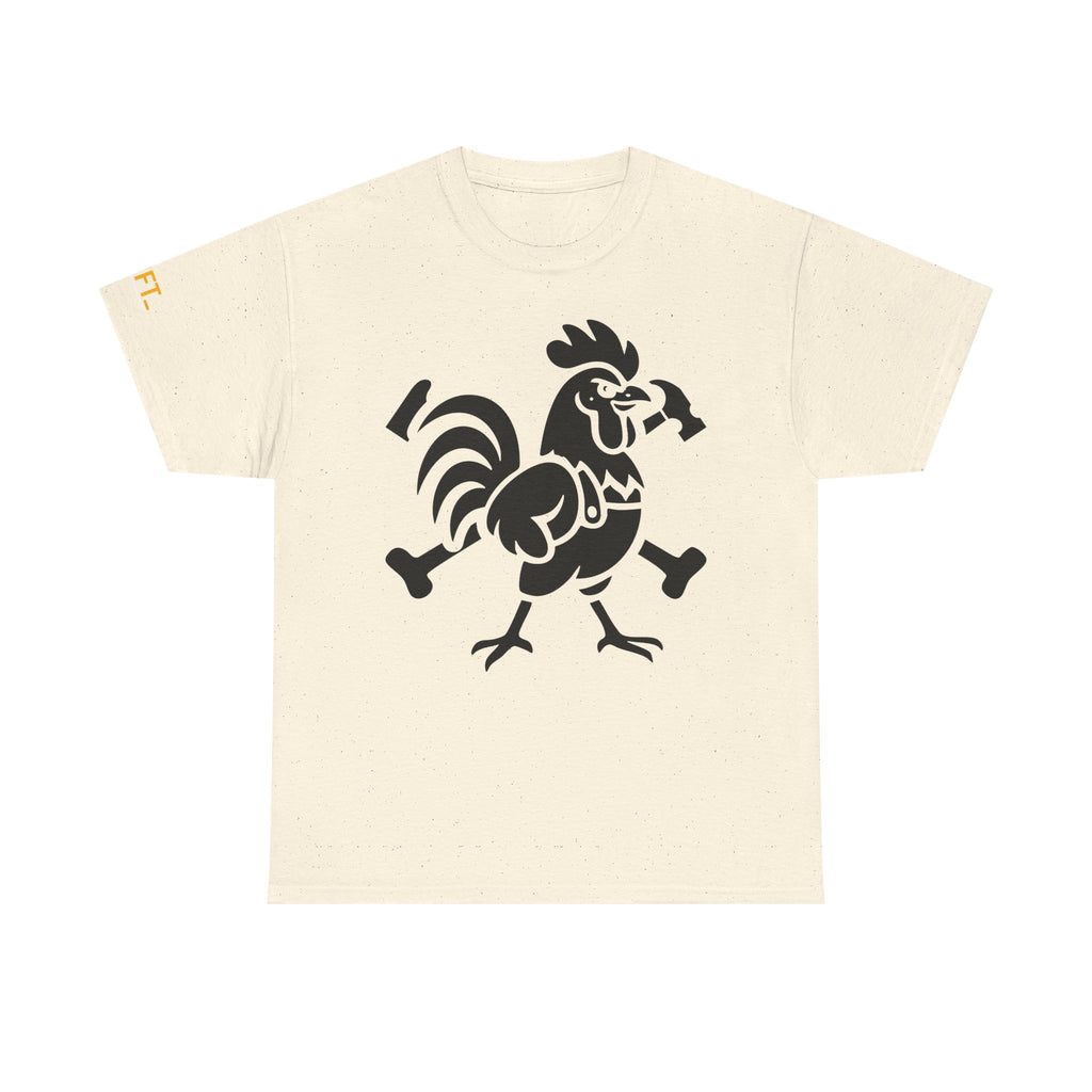 Rustic Rooster Tee - Unisex Heavy Cotton Shirt for Farm Lovers, Gifts for Men and Women, Country Life Apparel, Unique Farmhouse Style, [...]