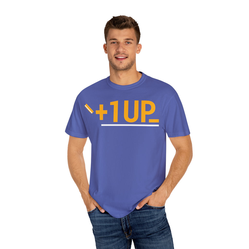 SHFT Designs +1UP Unisex Garment-Dyed T-shirt