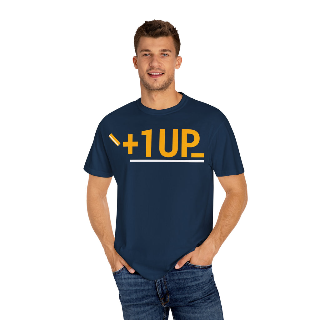 SHFT Designs +1UP Unisex Garment-Dyed T-shirt