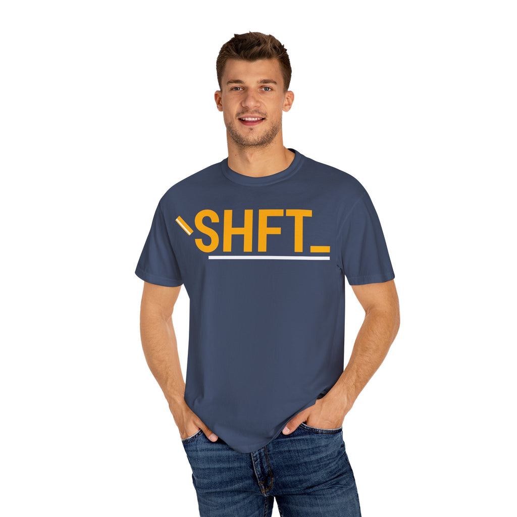 SHFT Designs Logo Minimalist Shift T-Shirt, Casual Wear, Unisex Fashion, Gift for Him/Her, Trendy Statement Tee